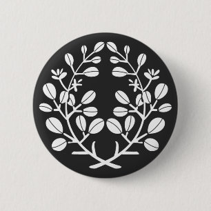 [Family Crests] Plants 2 Inch Round Button