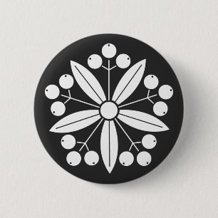 [Family Crests] Plants 2 Inch Round Button