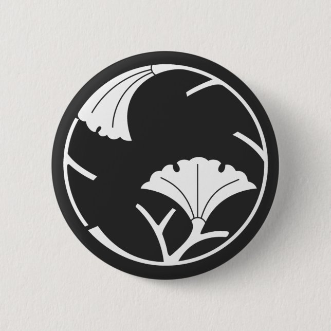 [Family Crests] Plants 2 Inch Round Button (Front)