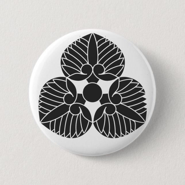 [Family Crests] Plants 2 Inch Round Button (Front)