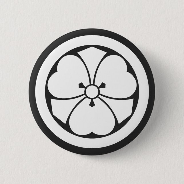 [Family Crests] Plants 2 Inch Round Button (Front)
