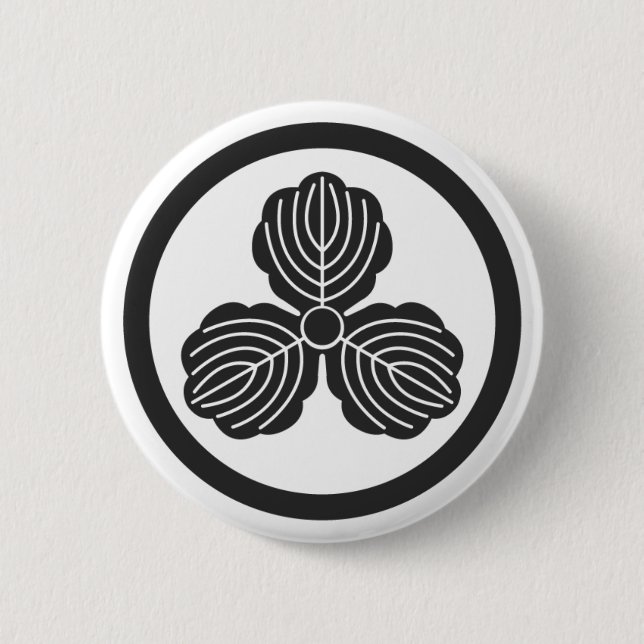 [Family Crests] Plants 2 Inch Round Button (Front)