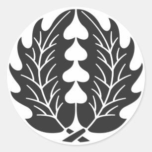 [Family Crests] Plants Classic Round Sticker