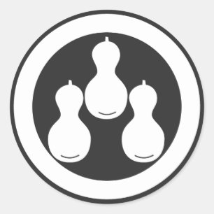 [Family Crests] Plants Classic Round Sticker