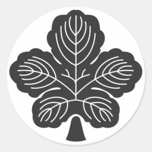 [Family Crests] Plants Classic Round Sticker