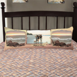 Family Crew Waves and Boulders 0893 Body Pillow