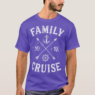 Family Cruise 2018 Summer Vacation Matching Gift T-Shirt