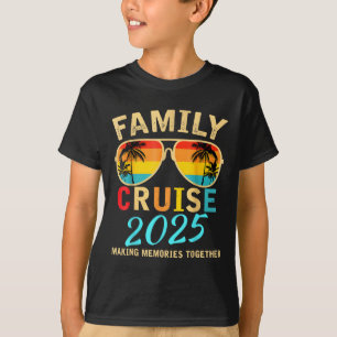 Family Cruise 2025 Beach Matching Summer Vacation T-Shirt