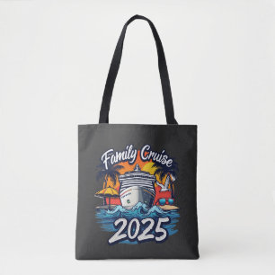 Family Cruise 2025 Family Matching Crew Ship Tote Bag