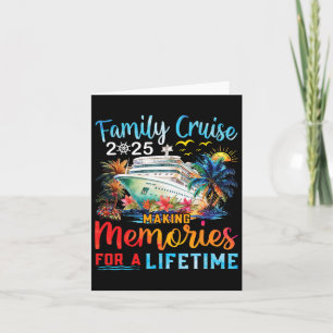 Family Cruise 2025 Family Matching Cruise Vacation Card