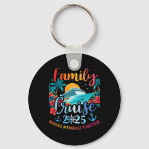 Family Cruise 2025 Making Memories Family Boat Vac Keychain