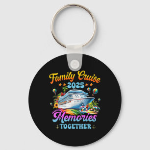Family Cruise 2025 Making Memories Together Summer Keychain