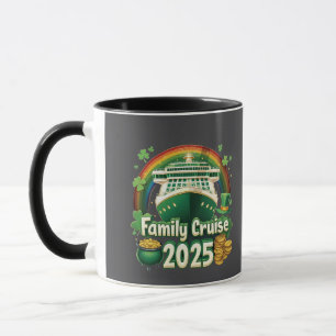 Family Cruise 2025 St. Patrick’s Matching Lucky  Mug
