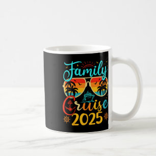 Family Cruise 2025 Summer Vacation Matching Family Coffee Mug