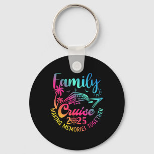 Family Cruise 2025 Summer Vacation Matching Family Keychain
