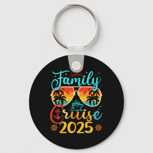 Family Cruise 2025 Summer Vacation Matching Family Keychain