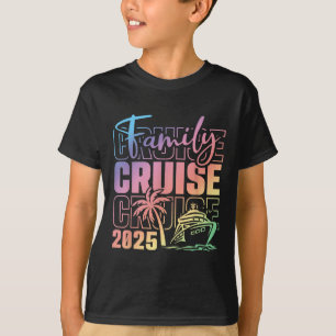 Family Cruise 2025 Summer Vacation Matching Family T-Shirt