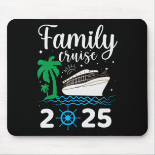 Family Cruise 2025 Summer Vacation Trip Matching M Mouse Pad