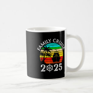 Family Cruise 2025 Vacation Trip Cruising Family M Coffee Mug