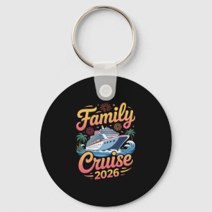 Family Cruise 2026 Cruising 1 Keychain