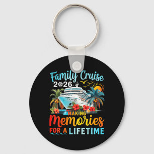 Family Cruise 2026 Family Cruise Vacation Summer Keychain