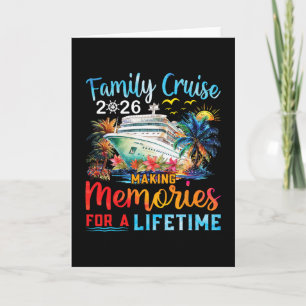 Family Cruise 2026 Group Matching Cruisin Together Card