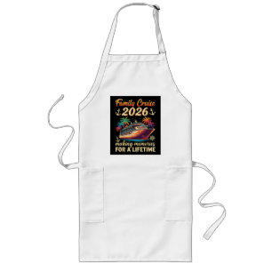Family Cruise 2026 Making Memories for A Lifetime Long Apron