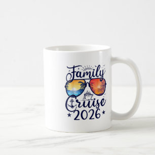 Family Cruise 2026 Summer Vacation Matching Family Coffee Mug