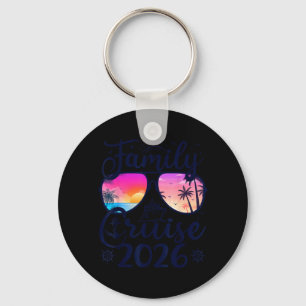 Family Cruise 2026 Summer Vacation Matching Family Keychain