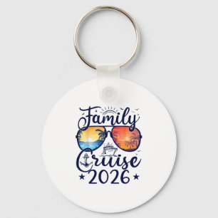 Family Cruise 2026 Summer Vacation Matching Family Keychain