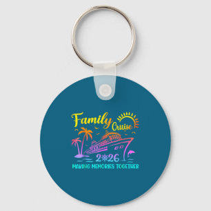 Family Cruise 2026 Summer Vacation Matching Family Keychain