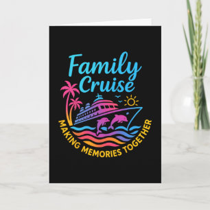 Family Cruise 2026 Vacation Trip Family Matching C Card