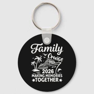 Family Cruise 2026 Vacation Trip Family Matching C Keychain