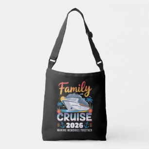 Family Cruise 2026 Vacation Trip Family Matching Crossbody Bag