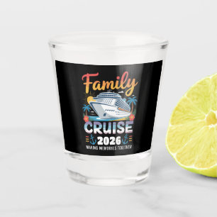 Family Cruise 2026 Vacation Trip Family Matching Shot Glass