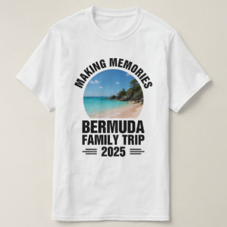 Family Cruise Bermuda 2025 Summer Matching T-Shirt
