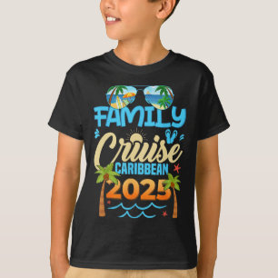 Family Cruise Caribbean 2025 Matching Vacation 202 T-Shirt
