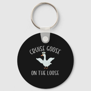 Family Cruise Goose On The Loose Keychain