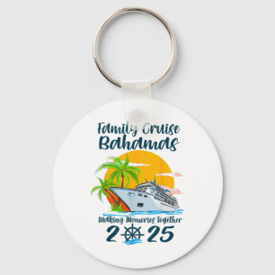 Family Cruise Hamas Vacay 2025 Making Memories Tog Keychain