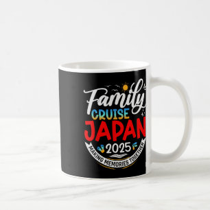 Family Cruise Japan 2025 Matching Family Vacation  Coffee Mug