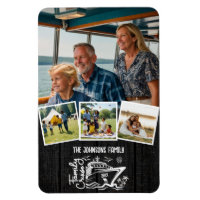 Family Cruise keepsake & Custom 4 Photo Frames