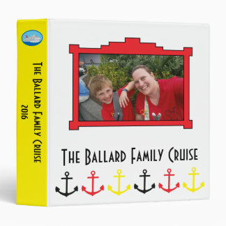 Family Cruise Planning Binder Scrapbook