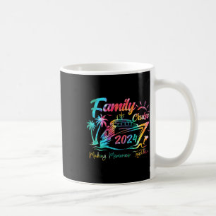 Family Cruise Shirt 2024 Vacation Making Memories Coffee Mug