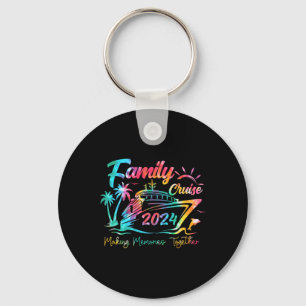 Family Cruise Shirt 2024 Vacation Making Memories Keychain