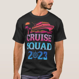Family Cruise Squad 2023 Family Matching Group Squ T-Shirt