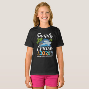 Family Cruise Squad 2026 Group Matching Summer T-Shirt
