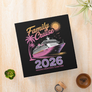 Family Cruise Squad 2026 Vacation Matching Trip Binder