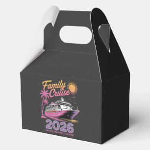Family Cruise Squad 2026 Vacation Matching Trip Favor Box