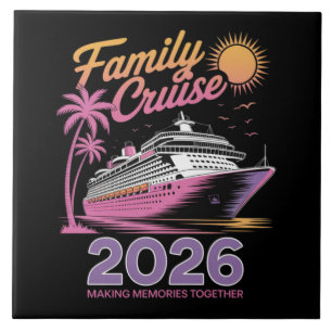 Family Cruise Squad 2026 Vacation Matching Trip Tile