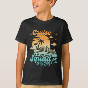 Family Cruise Squad Vacation Matching Group 2025 B T-Shirt